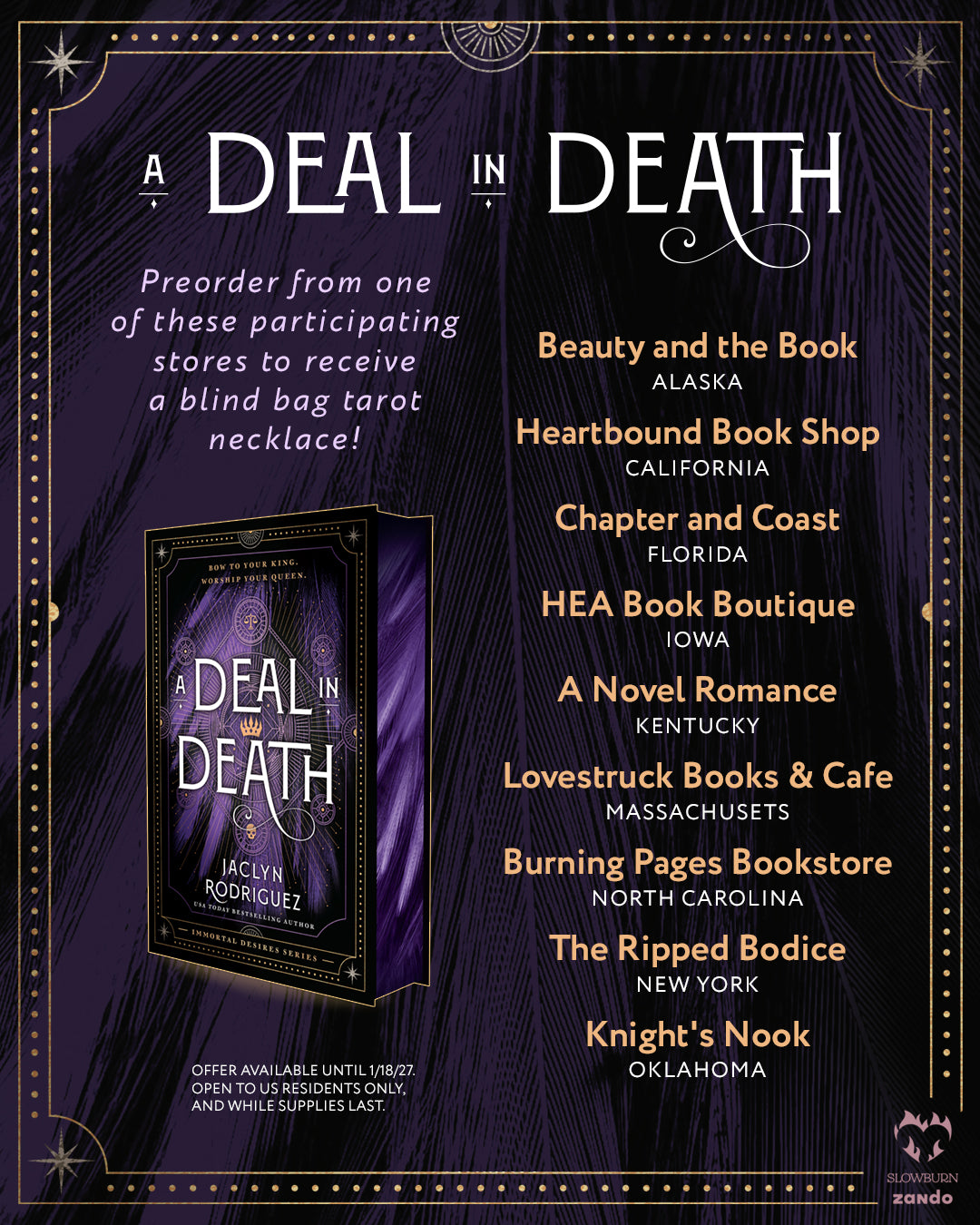 (PRE-ORDER) A Deal in Death by Jaclyn Rodriguez