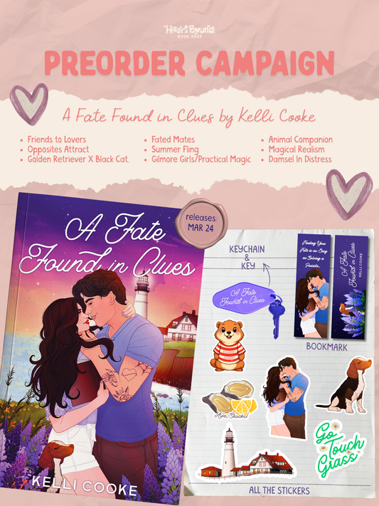 (PRE-ORDER) A Fate Found In Clues by Kelli Cooke