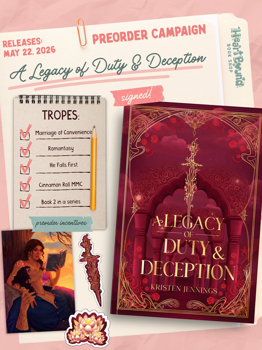 (PRE-ORDER A Legacy of Duty & Deception by Kristen Jennings