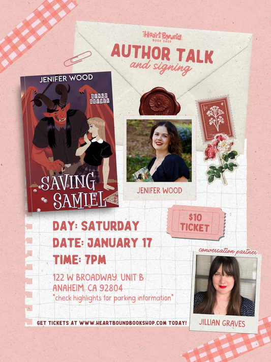 Author Talk and Signing: Jenifer Wood with Jillian Graves