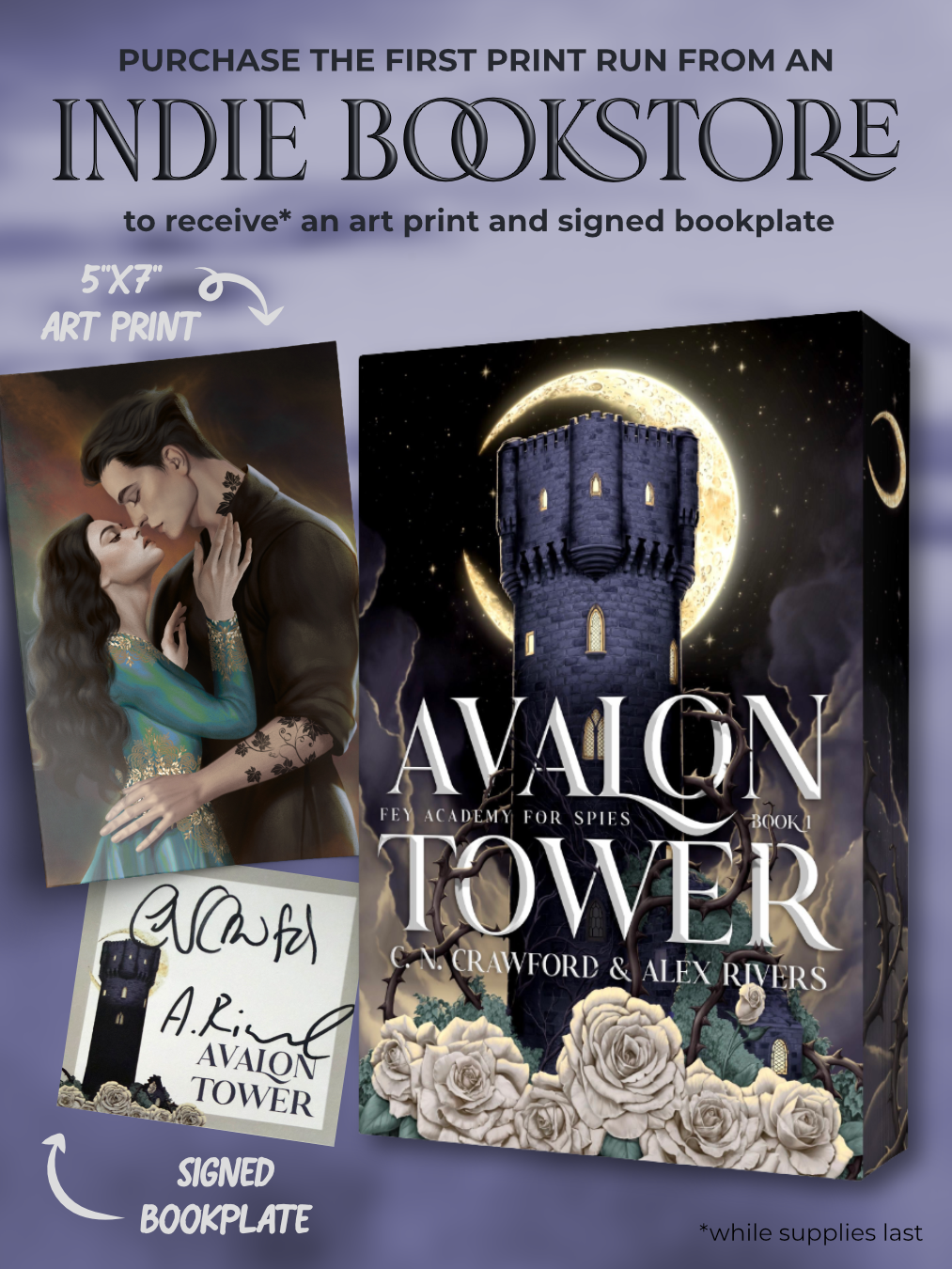 (PRE-ORDER) Avalon Tower by C. N. Crawford, Alex Rivers