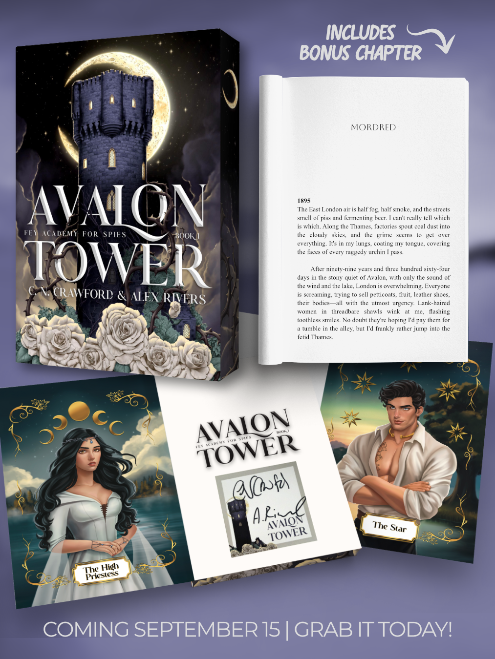 (PRE-ORDER) Avalon Tower by C. N. Crawford, Alex Rivers