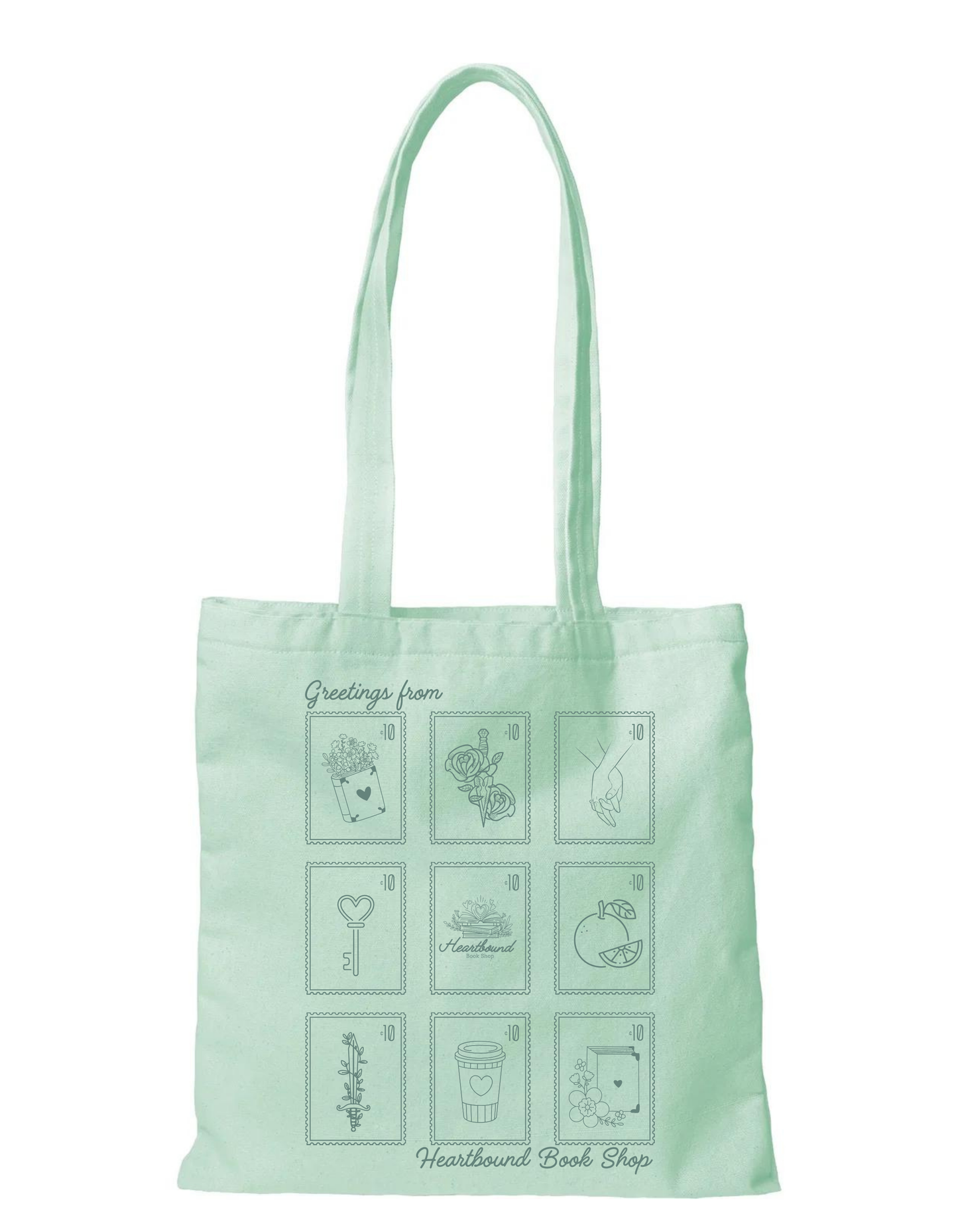 Heartbound Stamps Tote