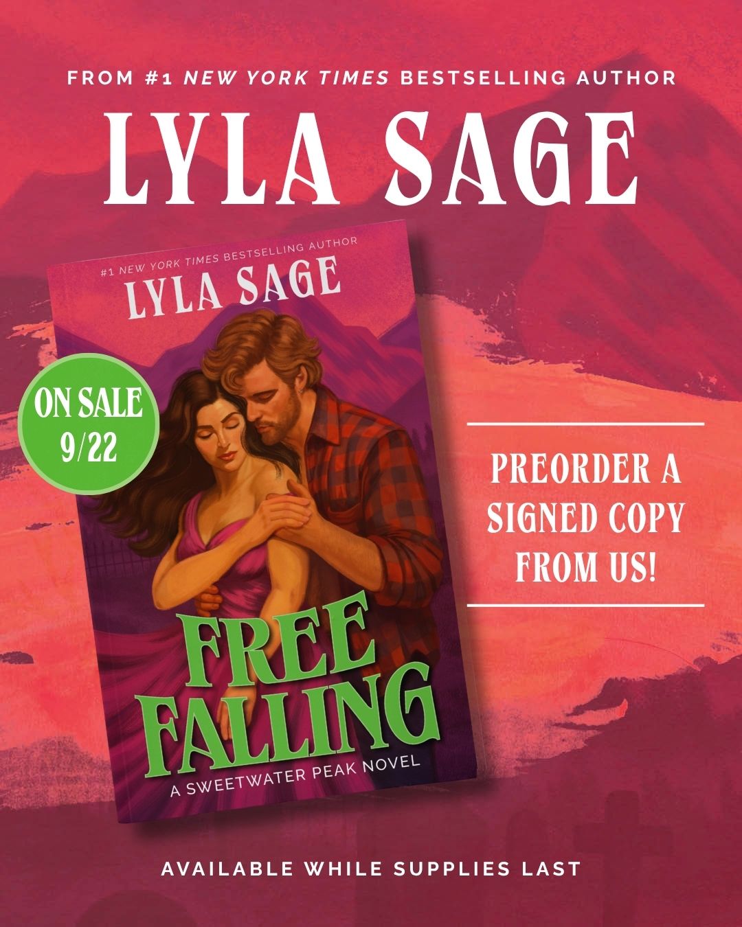 (PRE-ORDER) Free Falling by Lyla Sage