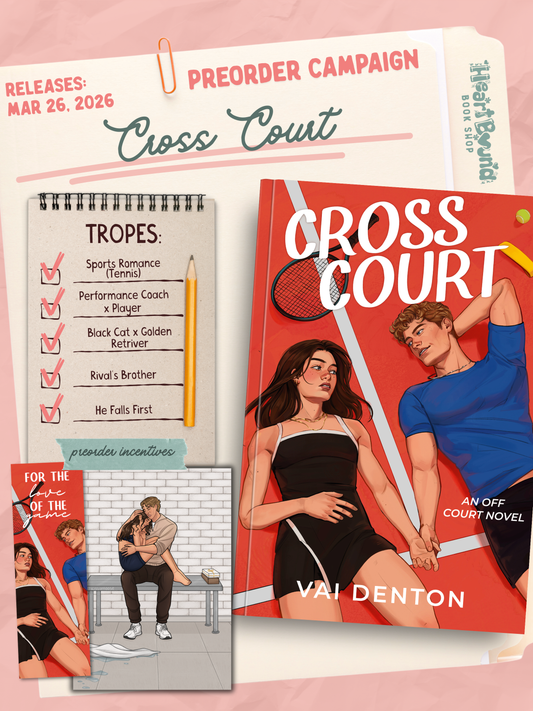 (PRE-ORDER) Cross Court by Vai Denton