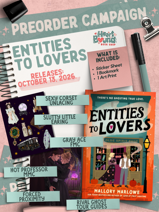(PRE-ORDER) Entities to Lovers by Mallory Marlowe