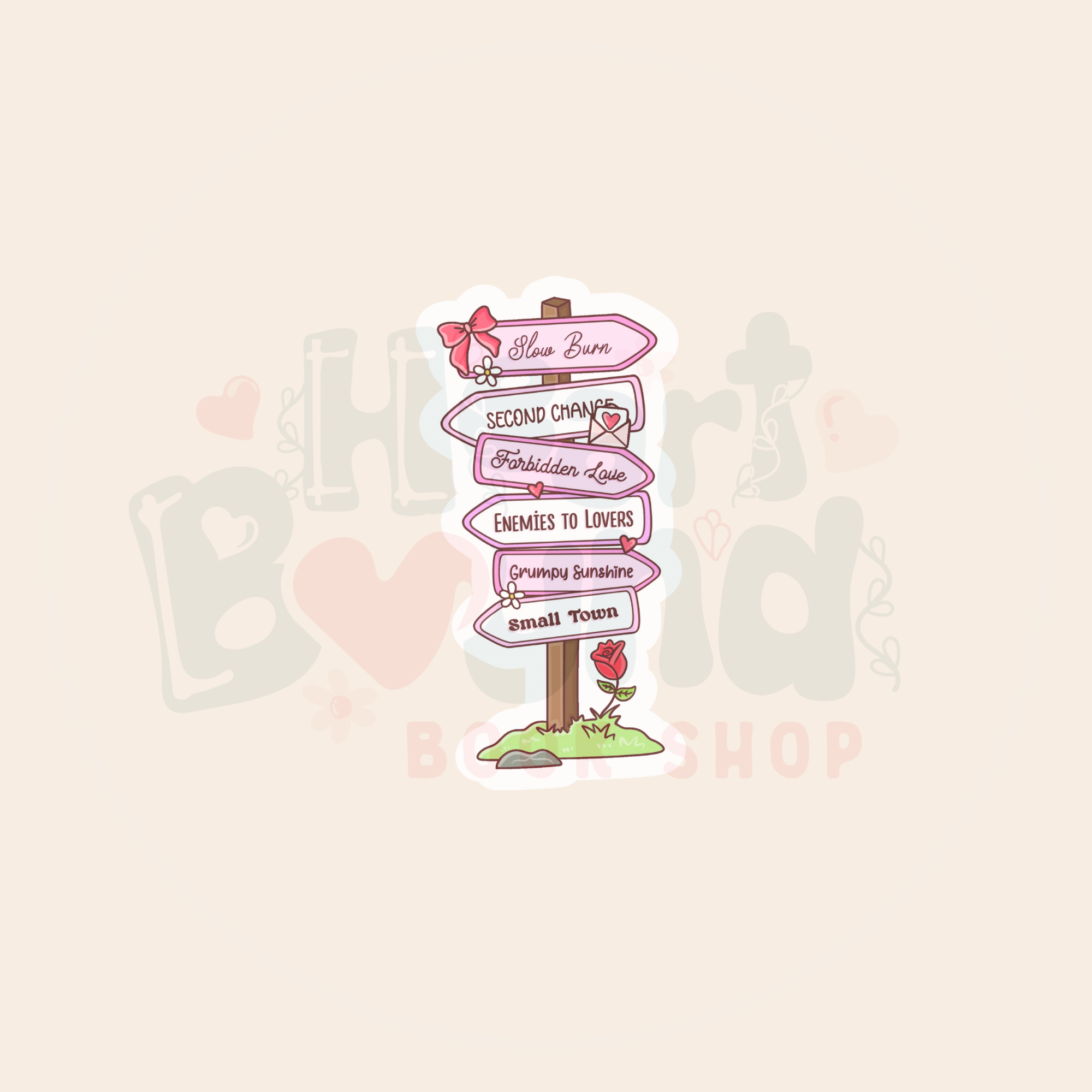 Tropa Sign Trope Sign – Heartbound Book Shop