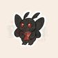 Mothman Holding Book