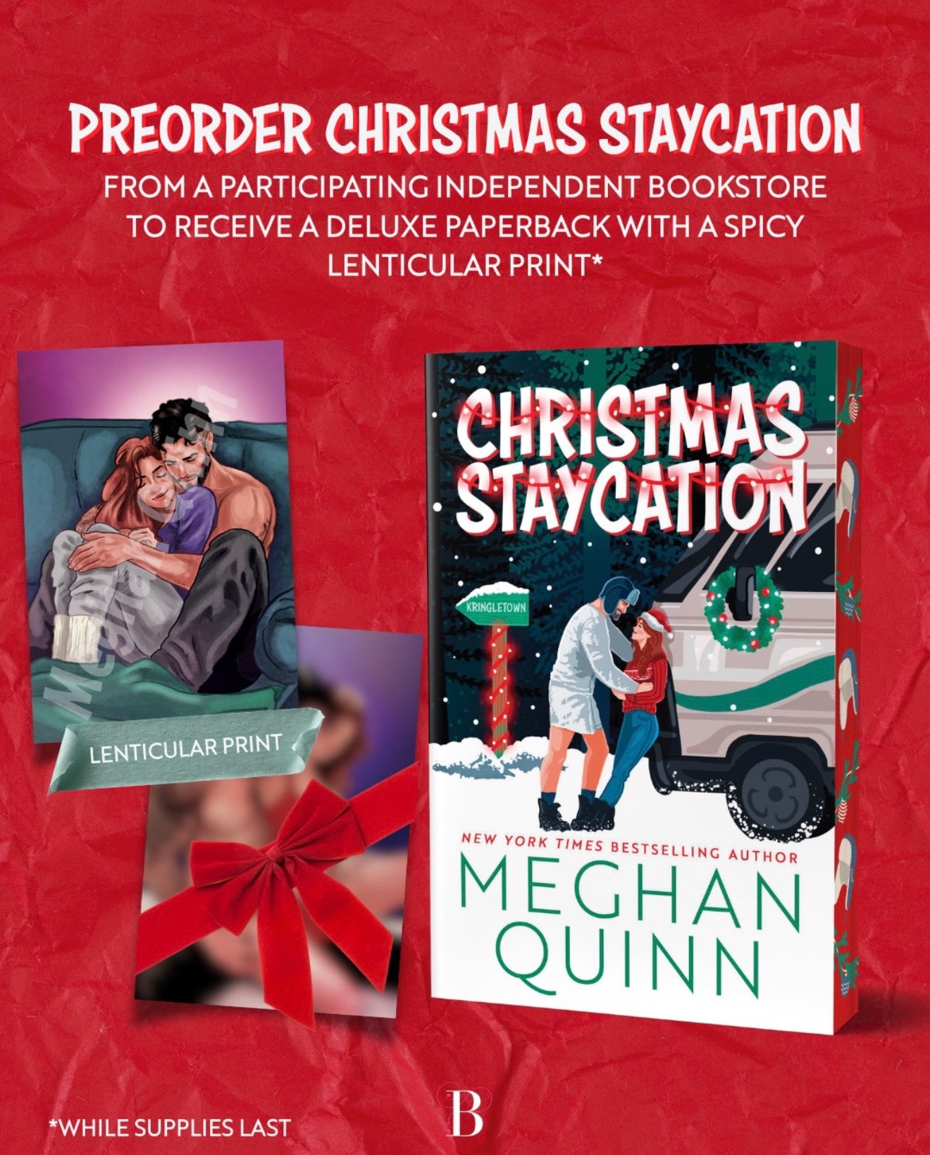 (PRE-ORDER) The Christmas Staycation by Meghan Quinn