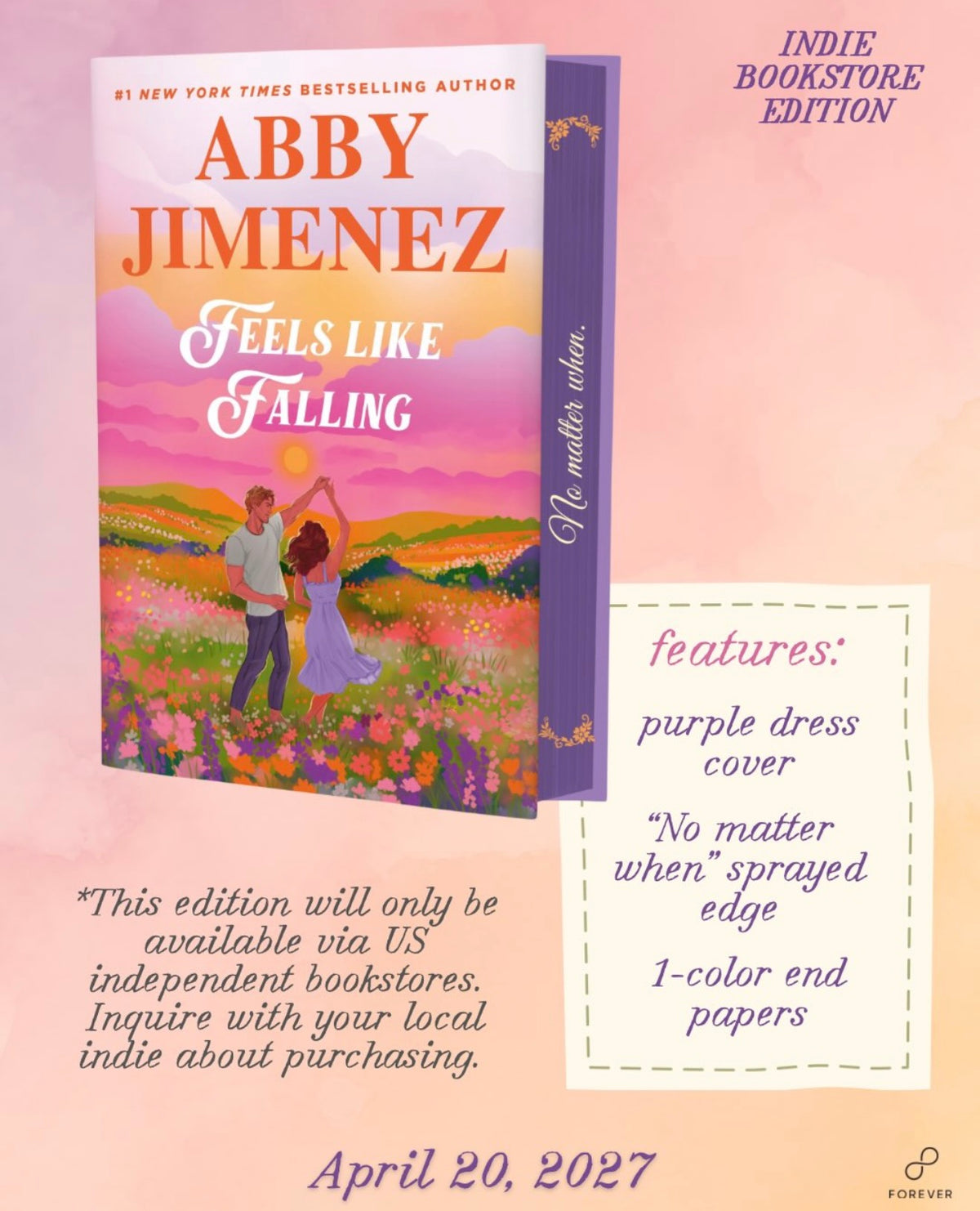 (PRE-ORDER) Feels Like Falling by Abby Jimenez [INDIE EXCLUSIVE EDITION]