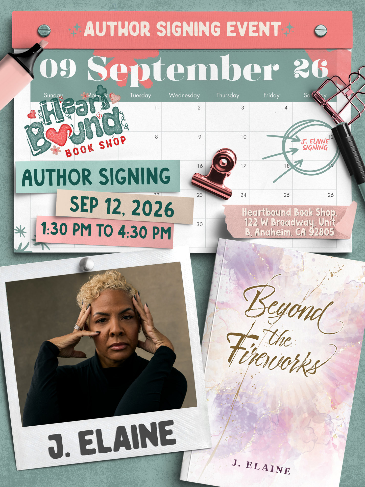 In-Store Signing: J. Elaine