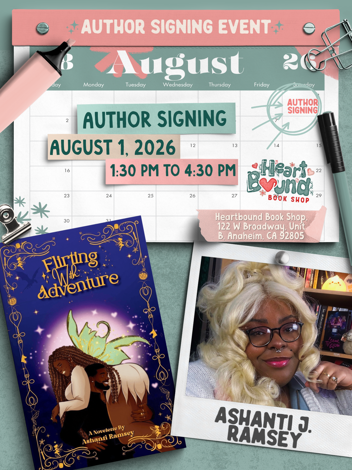 In Store Signing: Ashanti J. Ramsey