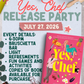Yes, Chef by Grace Reilly Release Party