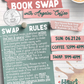 Romance Book Swap with Angeles Coffee
