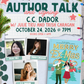Author Talk and Signing: C.C. Dador with Julie Tieu and Trish Caragan
