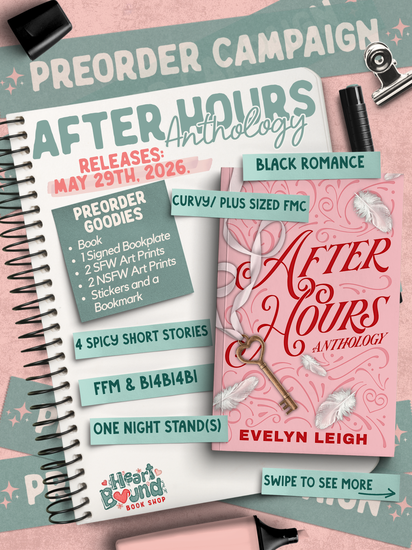 (PRE-ORDER) After Hours Anthology by Evelyn Leigh
