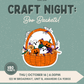 Craft Night: Boo Baskets