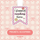 I Stopped Reading Here Magnetic Bookmark