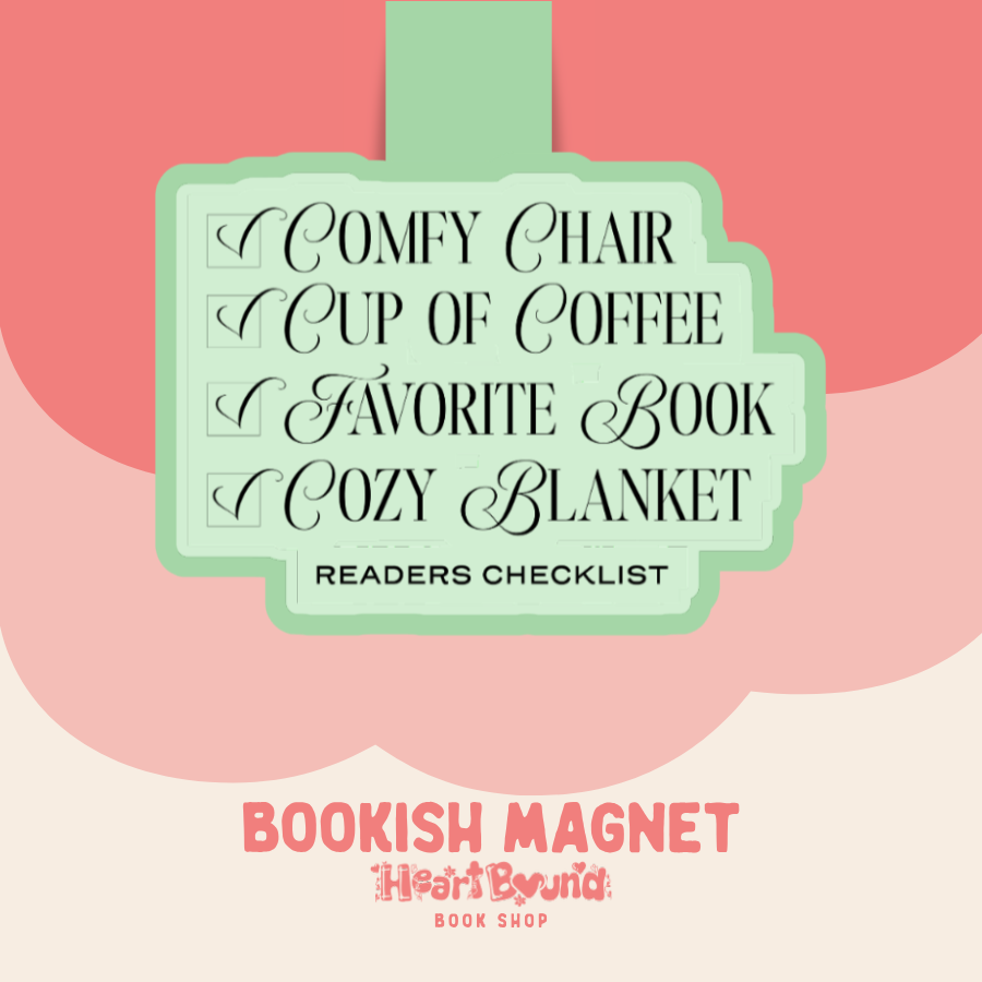 Reader's Checklist Magnetic Bookmark