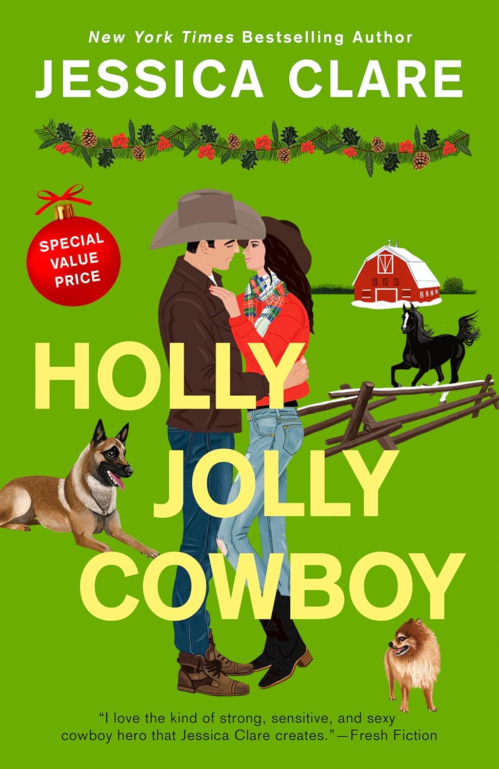 HOLLY JOLLY COWBOY by JESSICA CLARE