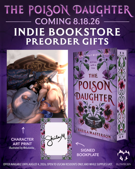 (PRE-ORDER) The Poison Daughter by Sheila Masterson