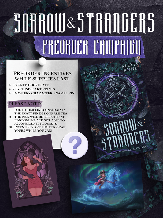 (PRE-ORDER) Sorrow & Strangers by Jeanette Rose, Alexis Rune