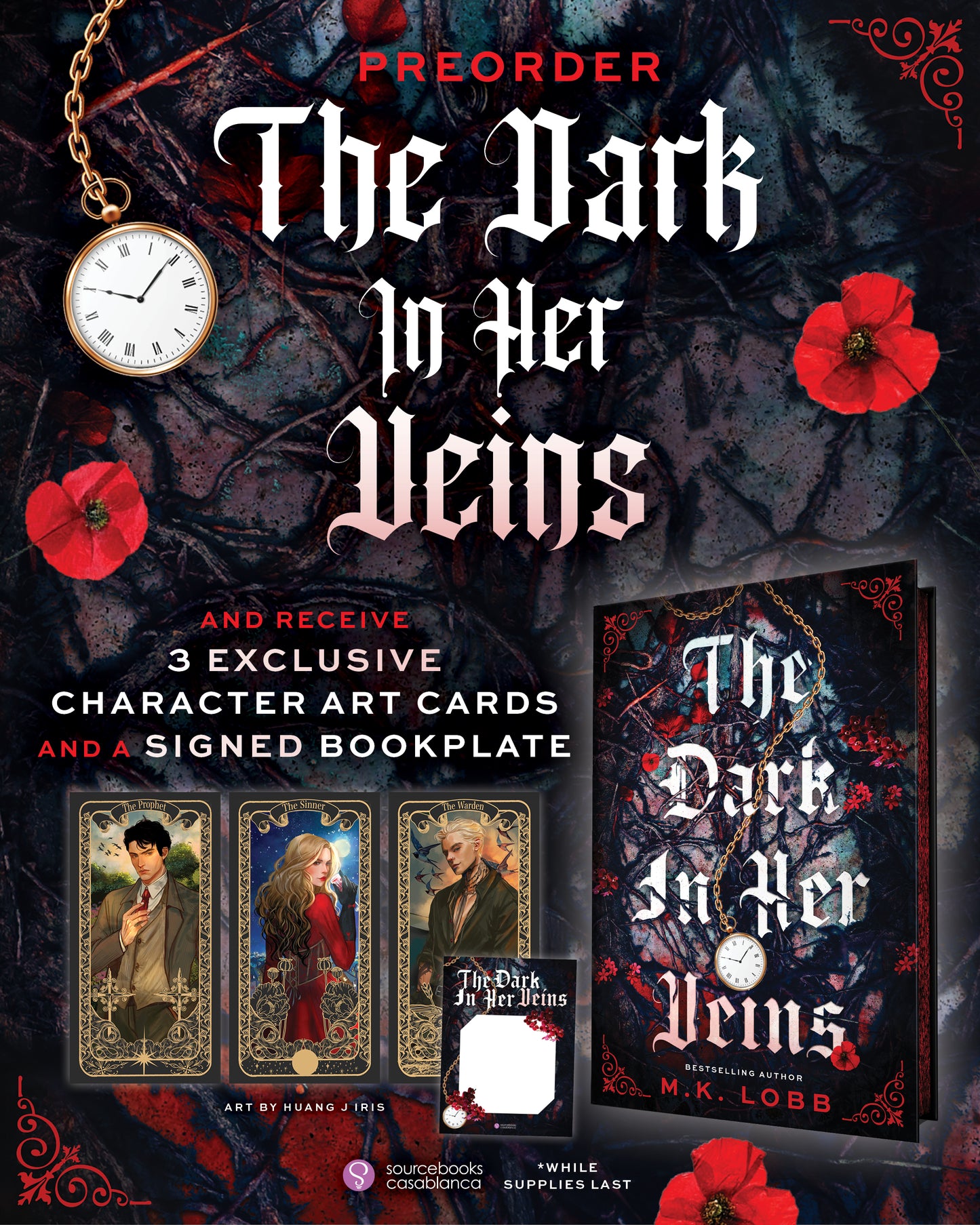(PRE-ORDER) The Dark in Her Veins by M.K. Lobb