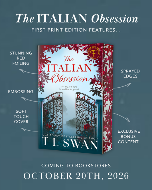(PRE-ORDER) The Italian Obsession (House of Ferrara) by  T L Swan