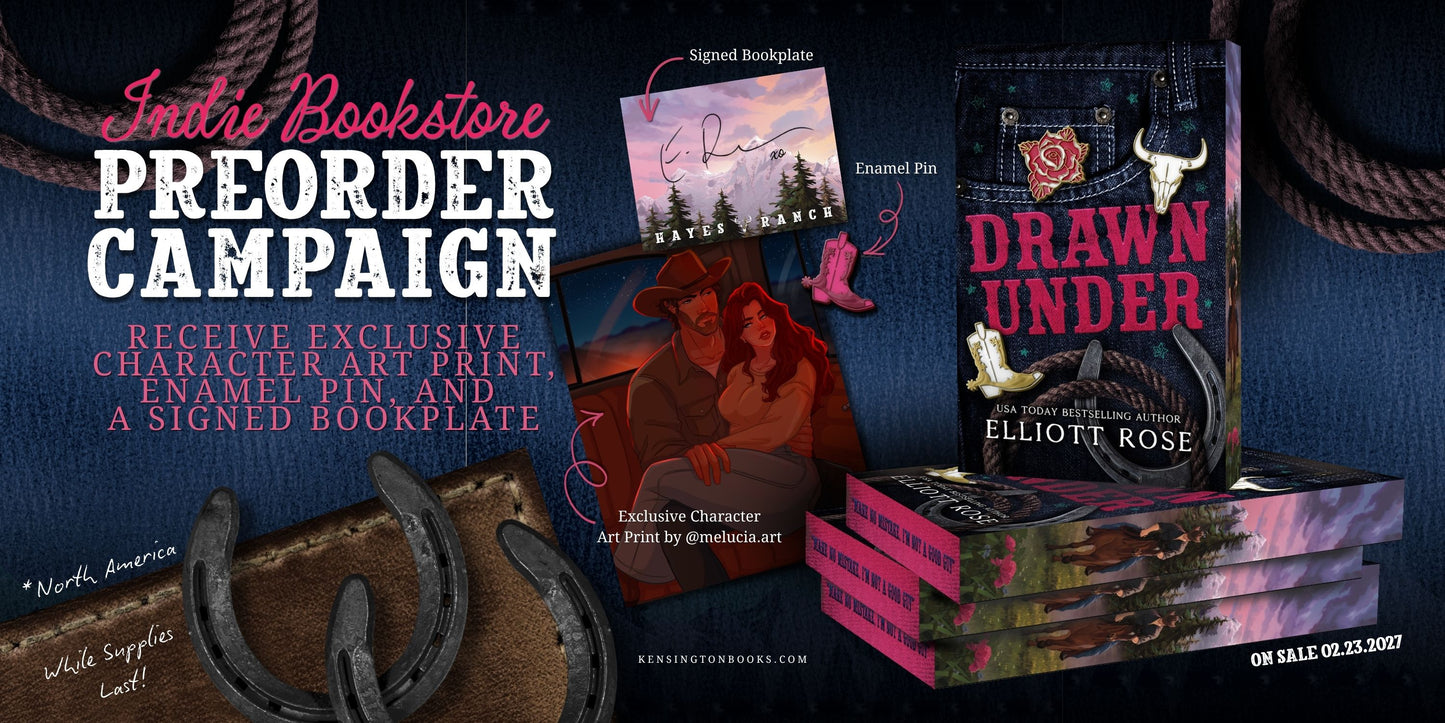 (PRE-ORDER) Drawn Under by Elliott Rose