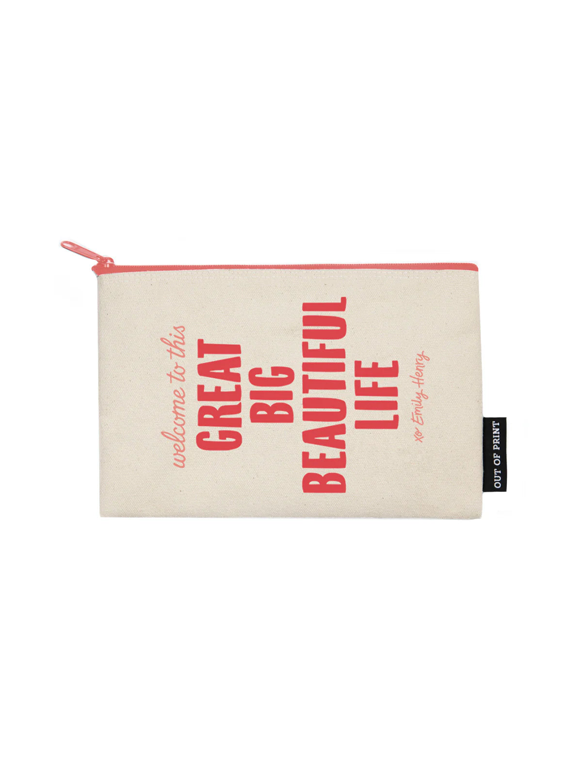 Emily Henry - Great Big Beautiful Life pouch