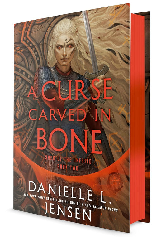 A CURSE CARVED IN BONE by DANIELLE L. JENSEN