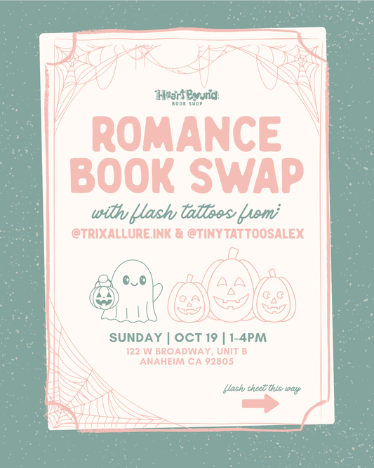 Romance Book Swap with Flash Tattoos