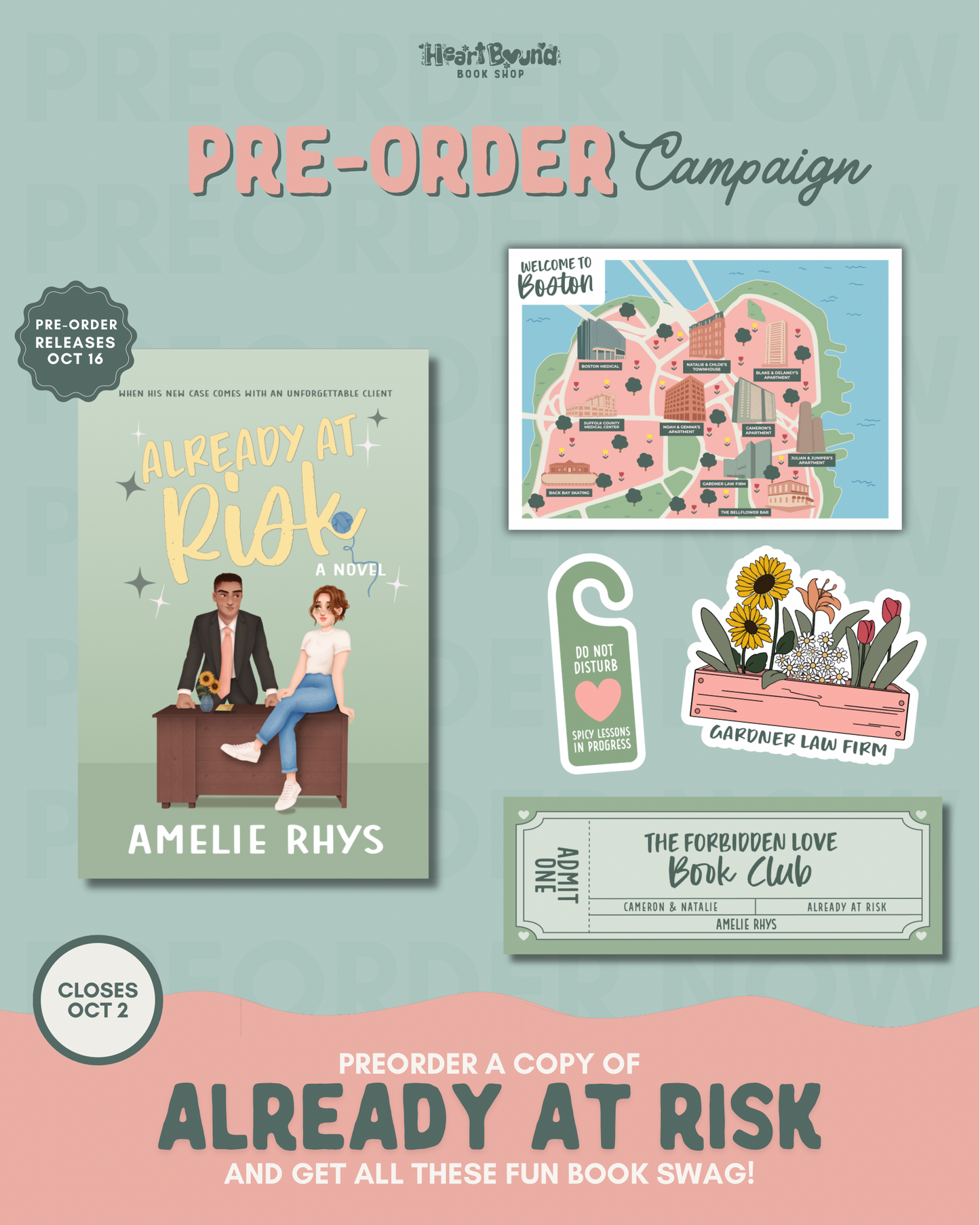 (PRE-ORDER) ALREADY AT RISK by AMELIE RHYS