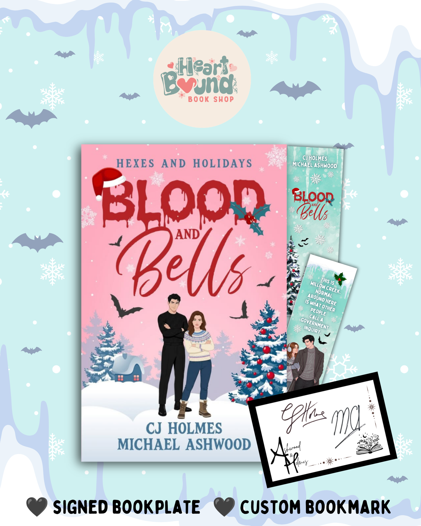 (PRE-ORDER) Blood and Bells by CJ Holmes and Michael Ashwood
