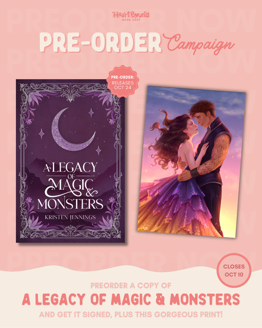 (PRE-ORDER) A Legacy of Magic & Monsters by Kristen Jennings