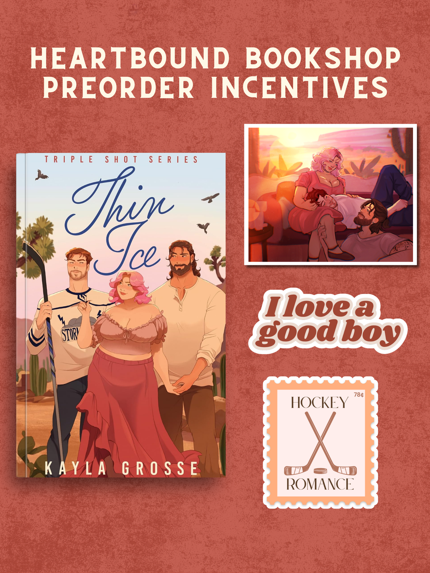 (PRE-ORDER) On Thin Ice by Kayla Grosse