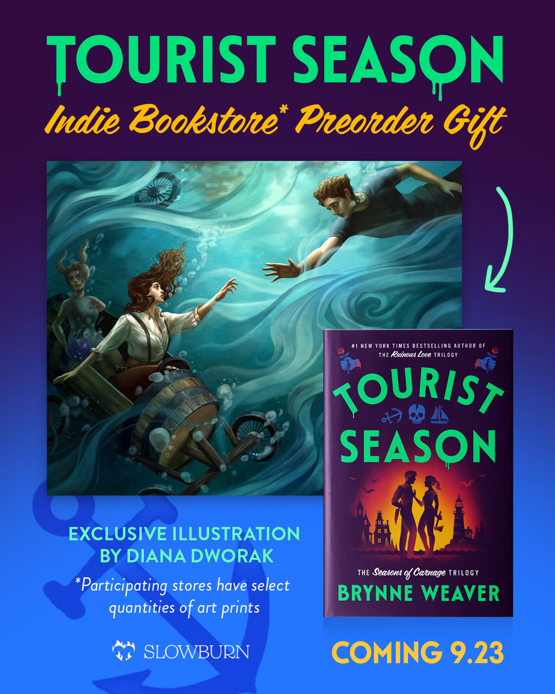 (PRE-ORDER) TOURIST SEASON by BRYNNE WEAVER