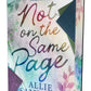Not on the Same Page by Allie Samberts