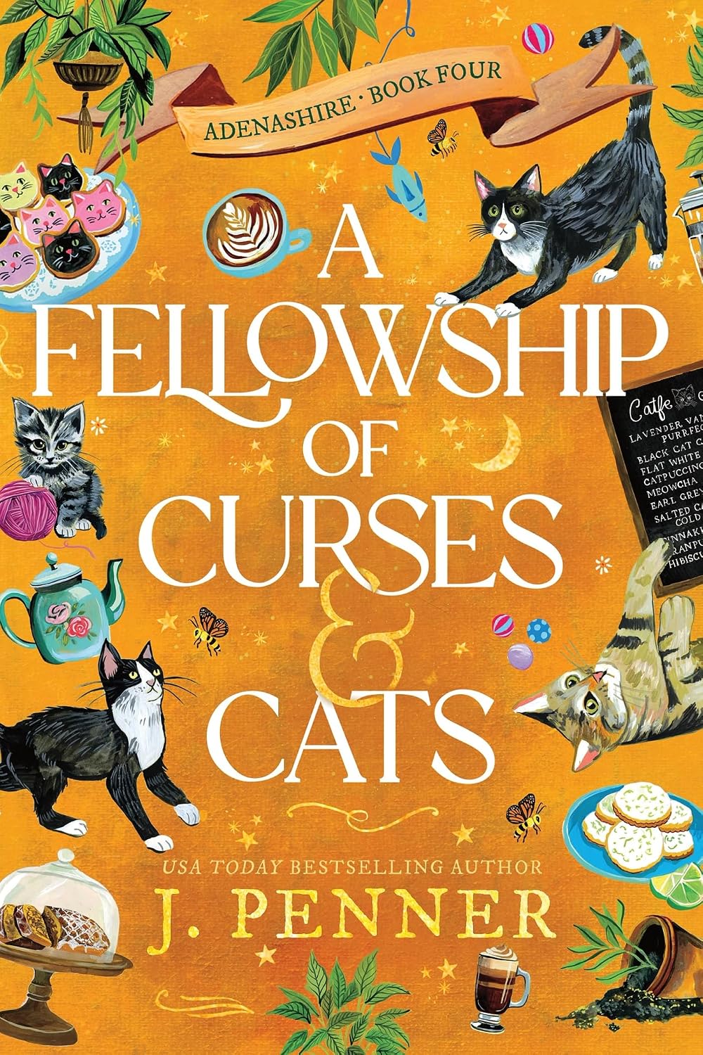A Fellowship of Curses & Cats by J. Penner