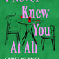 I Never Knew You At All by Christine Pride, Jo Piazza