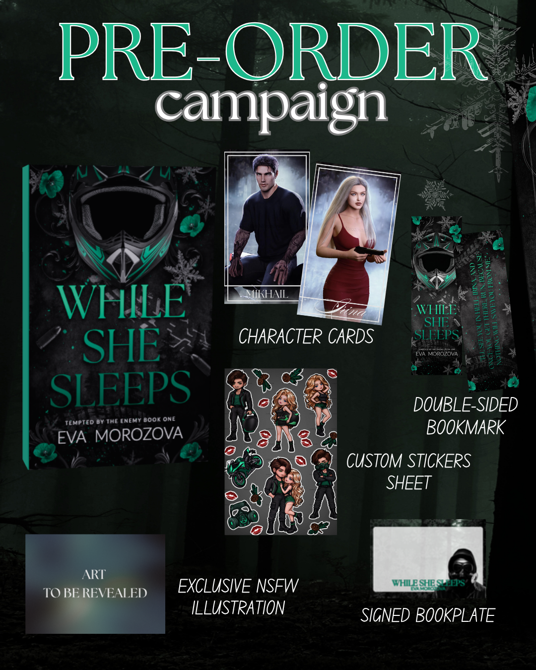 (PRE-ORDER) While She Sleeps by Eva Morozova