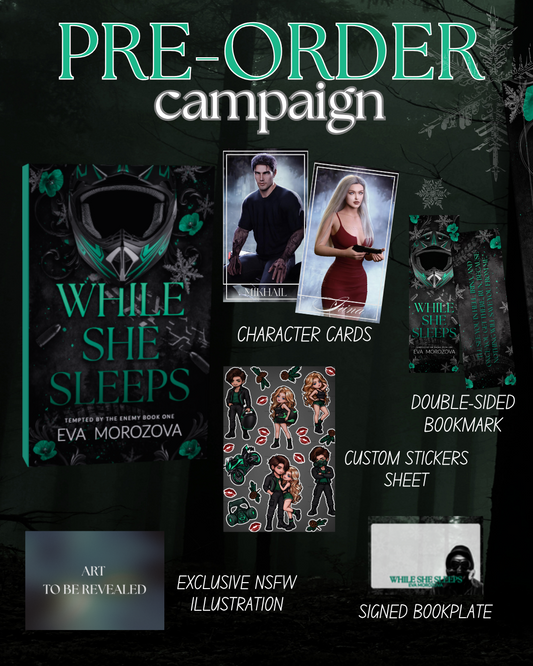 (PRE-ORDER) While She Sleeps by Eva Morozova