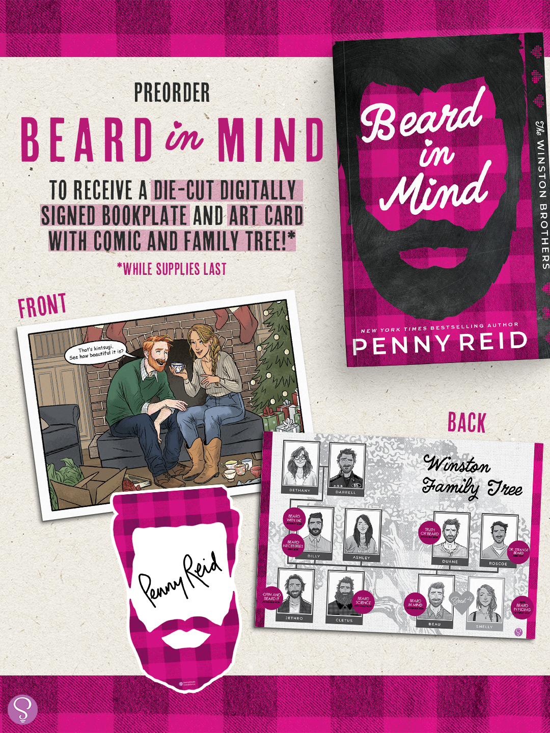 (PRE-ORDER) Beard in Mind by Penny Reid