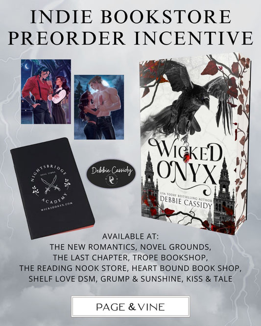 (PRE-ORDER) WICKED ONYX by DEBBIE CASSIDY