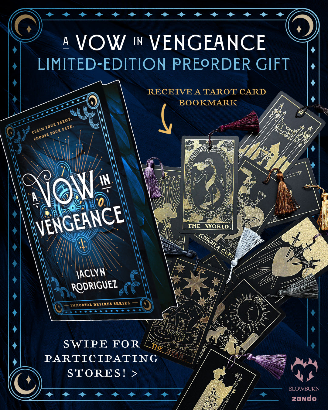 (PRE-ORDER) A VOW IN VENGEANCE by JACLYN RODRIGUEZ