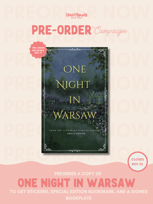 (PRE-ORDER) ONE NIGHT IN WARSAW by ERICA VIPOND