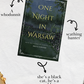 (PRE-ORDER) ONE NIGHT IN WARSAW by ERICA VIPOND