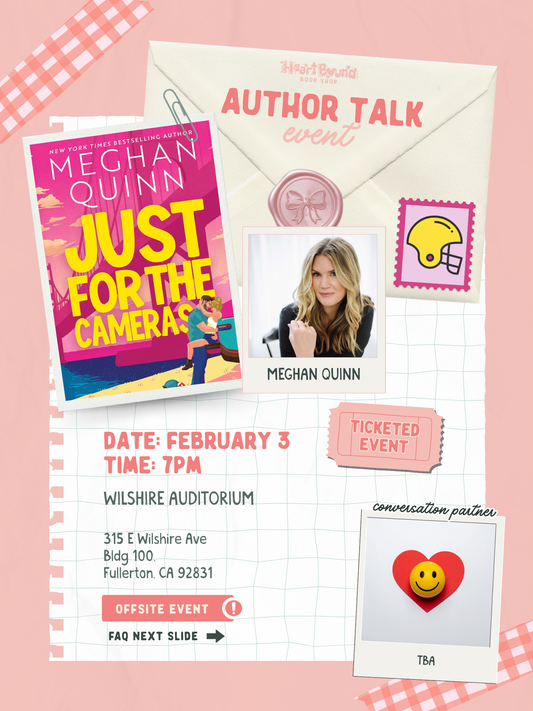 Author Talk: Meghan Quinn with TBA