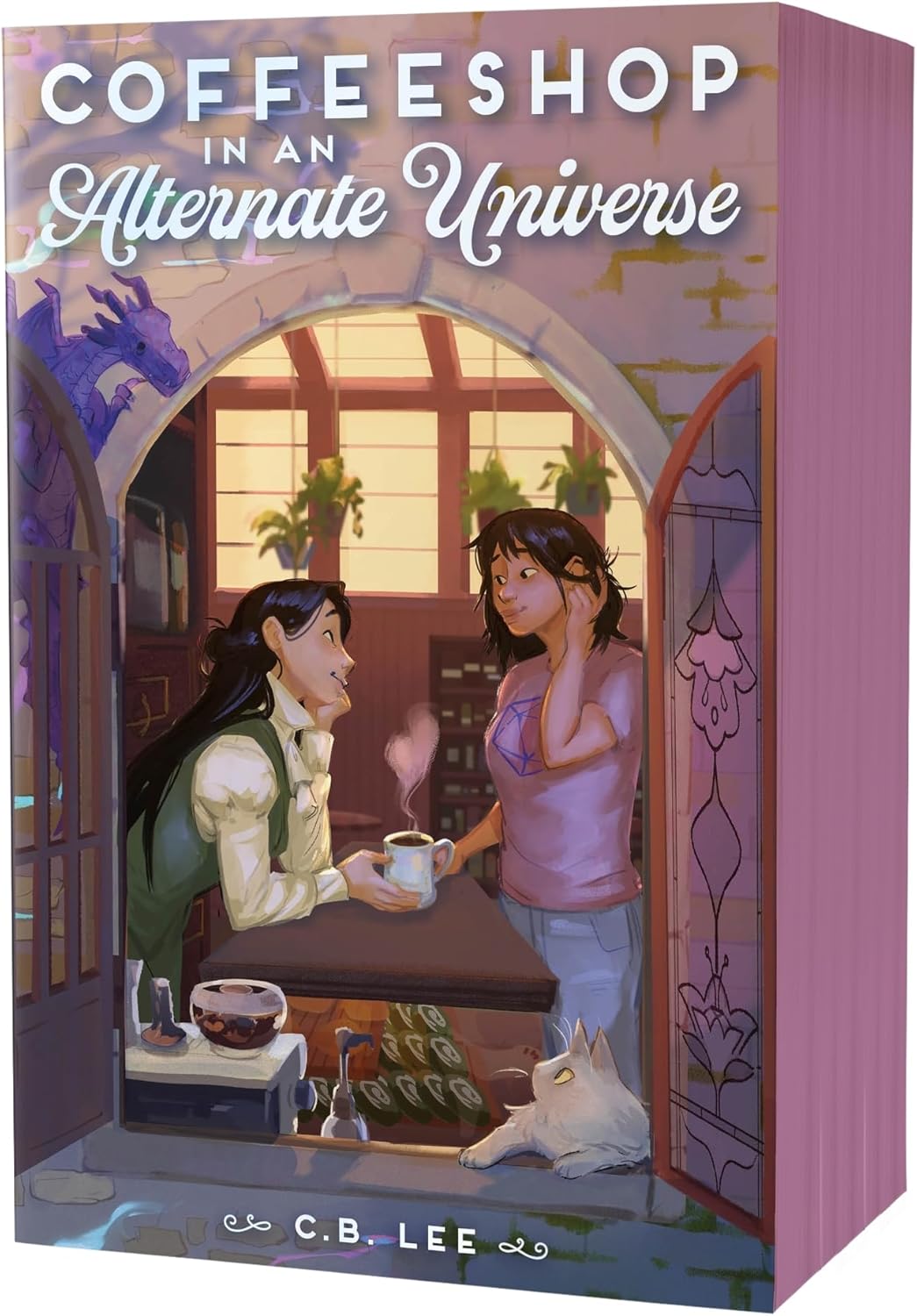 Coffeeshop in an Alternate Universe by C.B. LEE