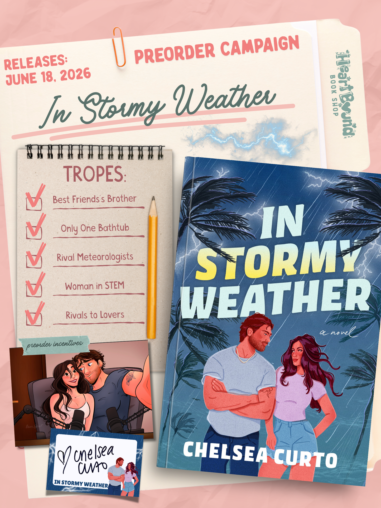 (PRE-ORDER) In Stormy Weather: A Novel by Chelsea Curto